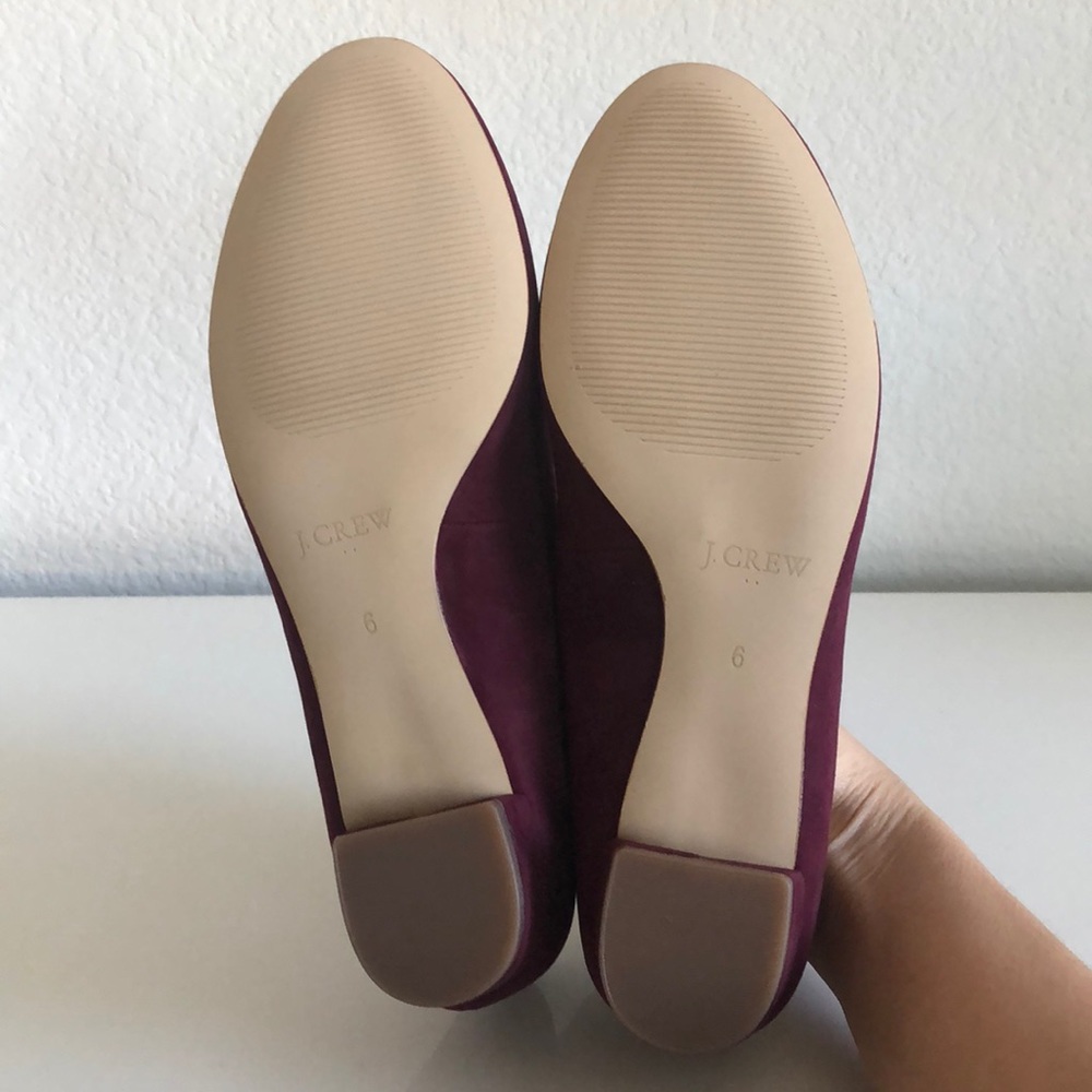 Nib J Crew Factory Lily Flats Sz 6 - image 5